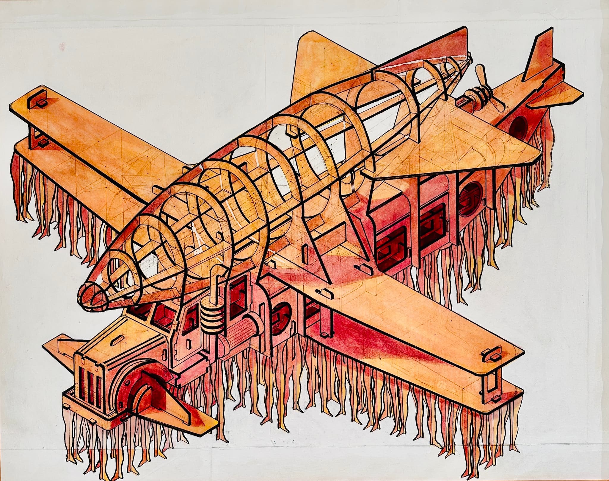 Sólido II (boceto para una chimera)